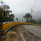 Barreira plástica do rolo da estrada da segurança de Eva Pu Anti Crash Guardrail expansível
