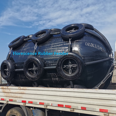 Outro fornecedor marinho Fender de borracha pneumático para submarino 50Kpa 80Kpa
