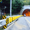 Barreira do rolo do PVC do plutônio do ISO EVA Buckets Rolling Guardrail da segurança de tráfego para a estrada